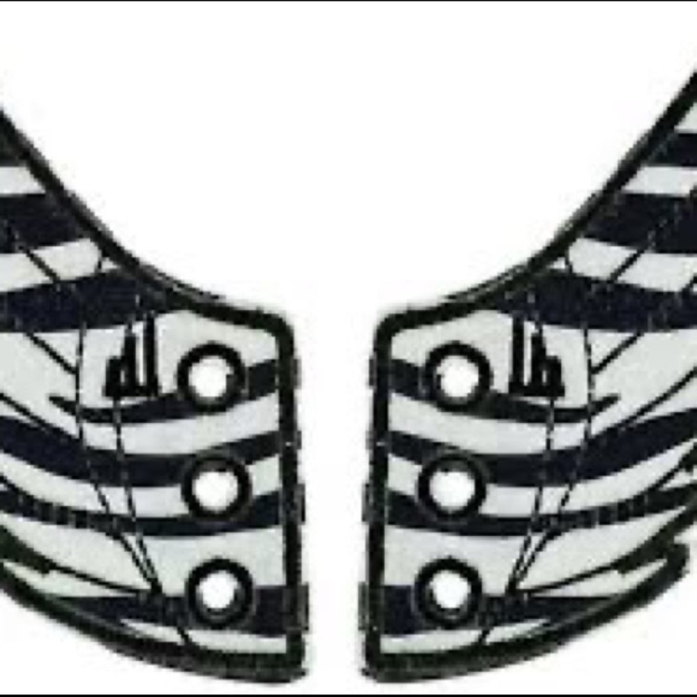 🛼 Zebra Shoe Wings Sneaker Skate Accessories